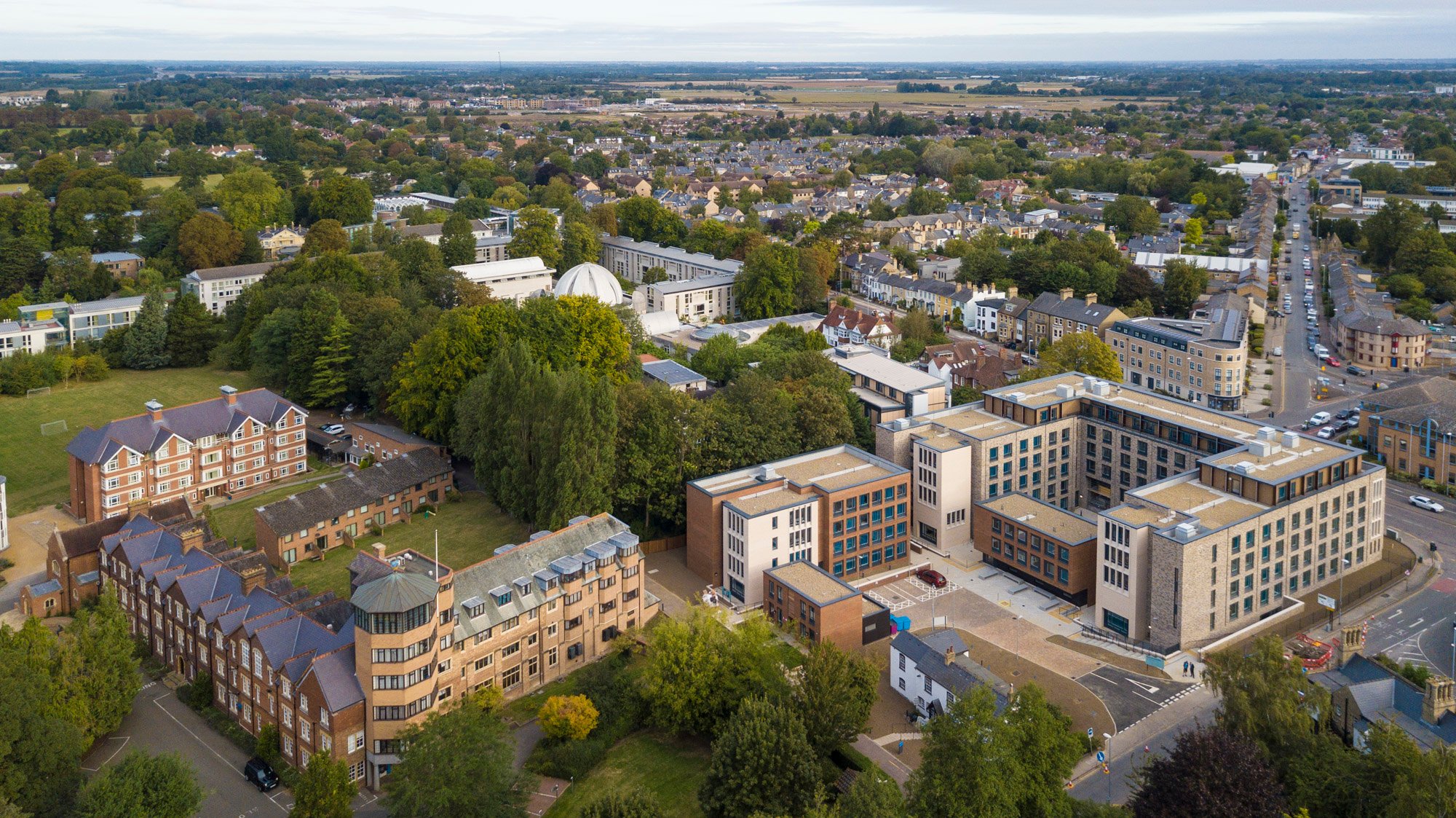 L&G Pensions Ltd forward funded the development of Mount Pleasant Halls in Cambridge