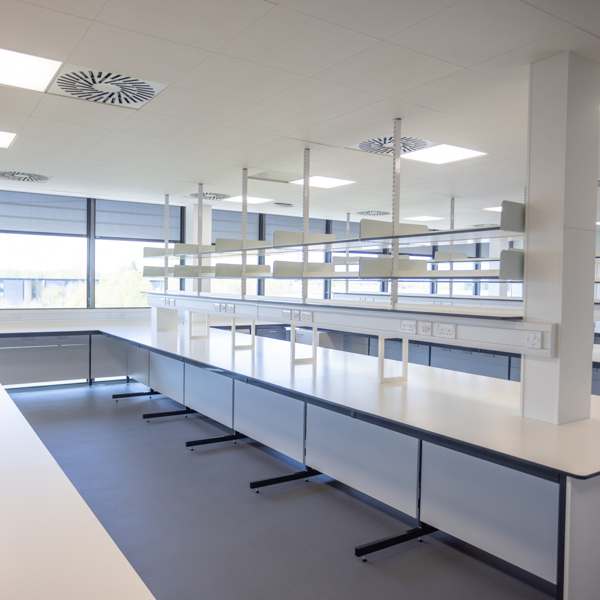 Repurposing office to lab space at the heart of Oxford Science Park