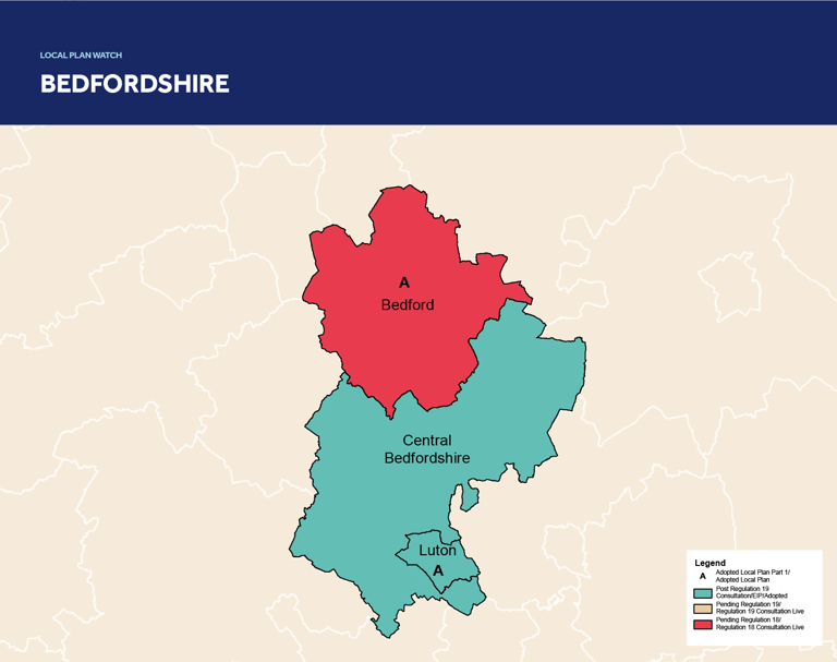 Local Plan Watch Spring 2021 - Bedfordshire