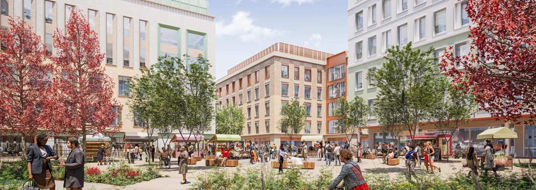 Image of 2024 07 15 The Beehive Redevelopment Maple Square