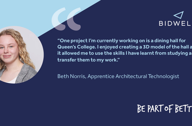 Beth Norris, Apprenticeship week