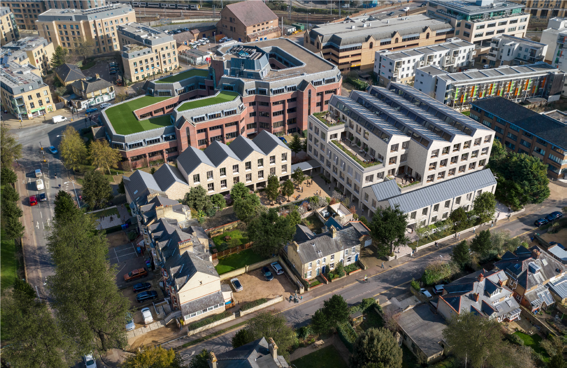 Reimagined office space in the centre of Cambridge