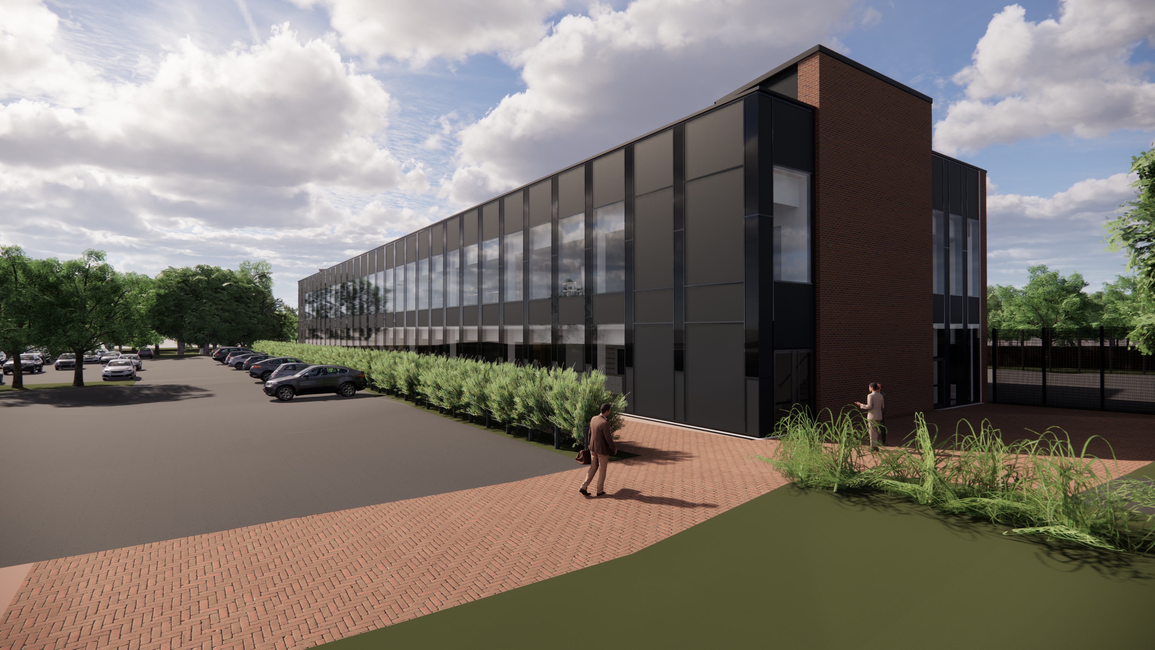 A new HQ building for Bedfordshire police