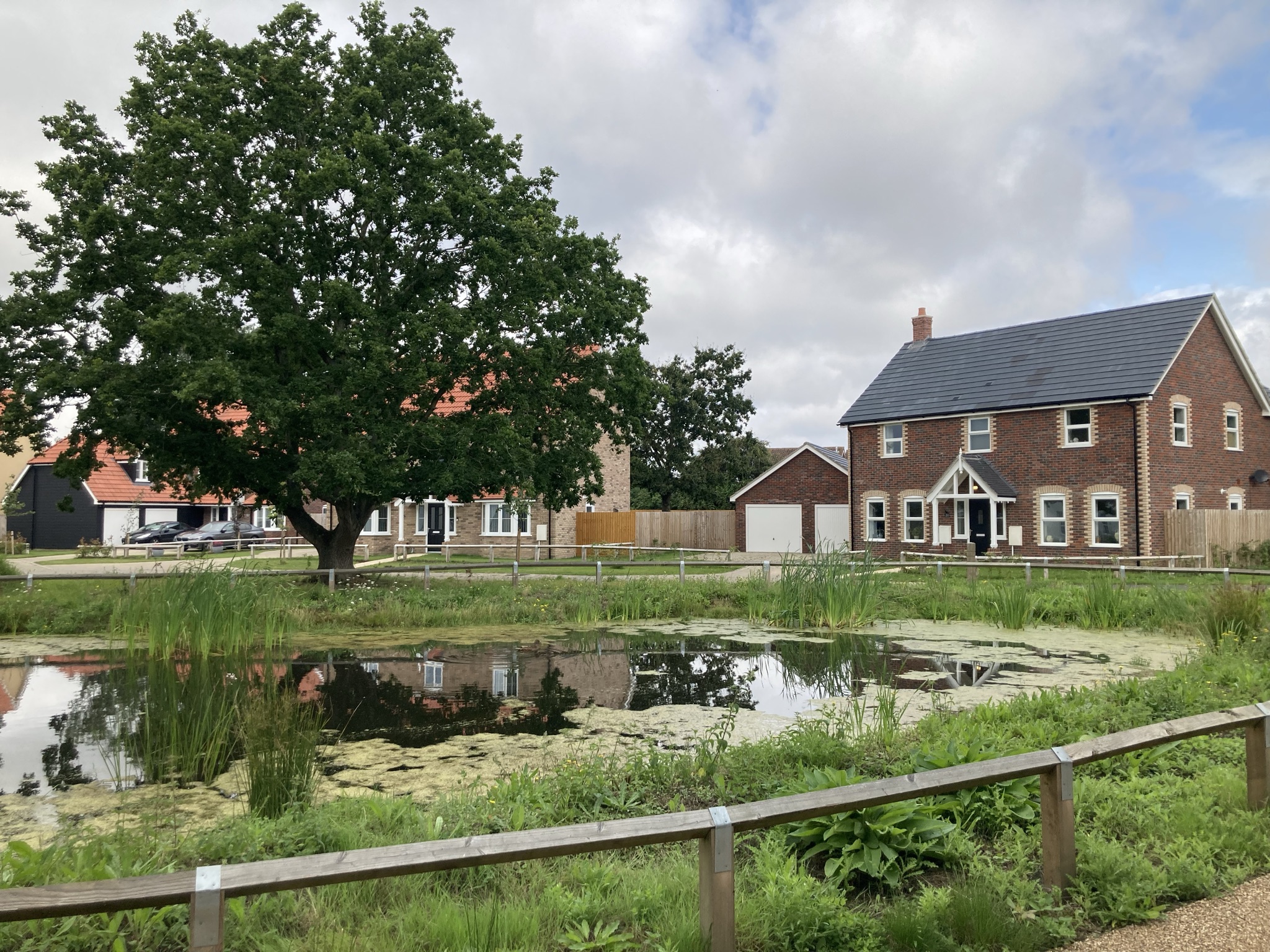 The regeneration of derelict land to provide premium housing in the East of England