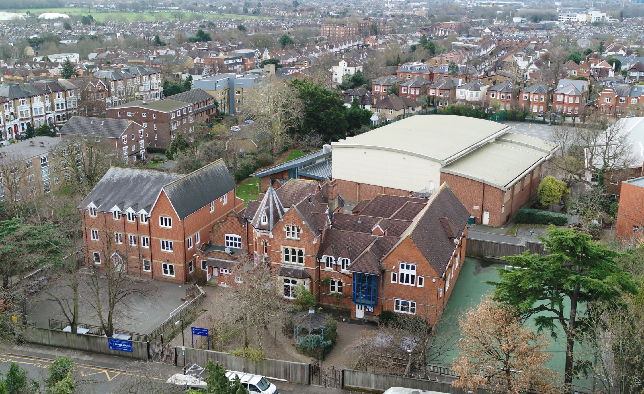 Sale and leaseback of school with additional playing fields