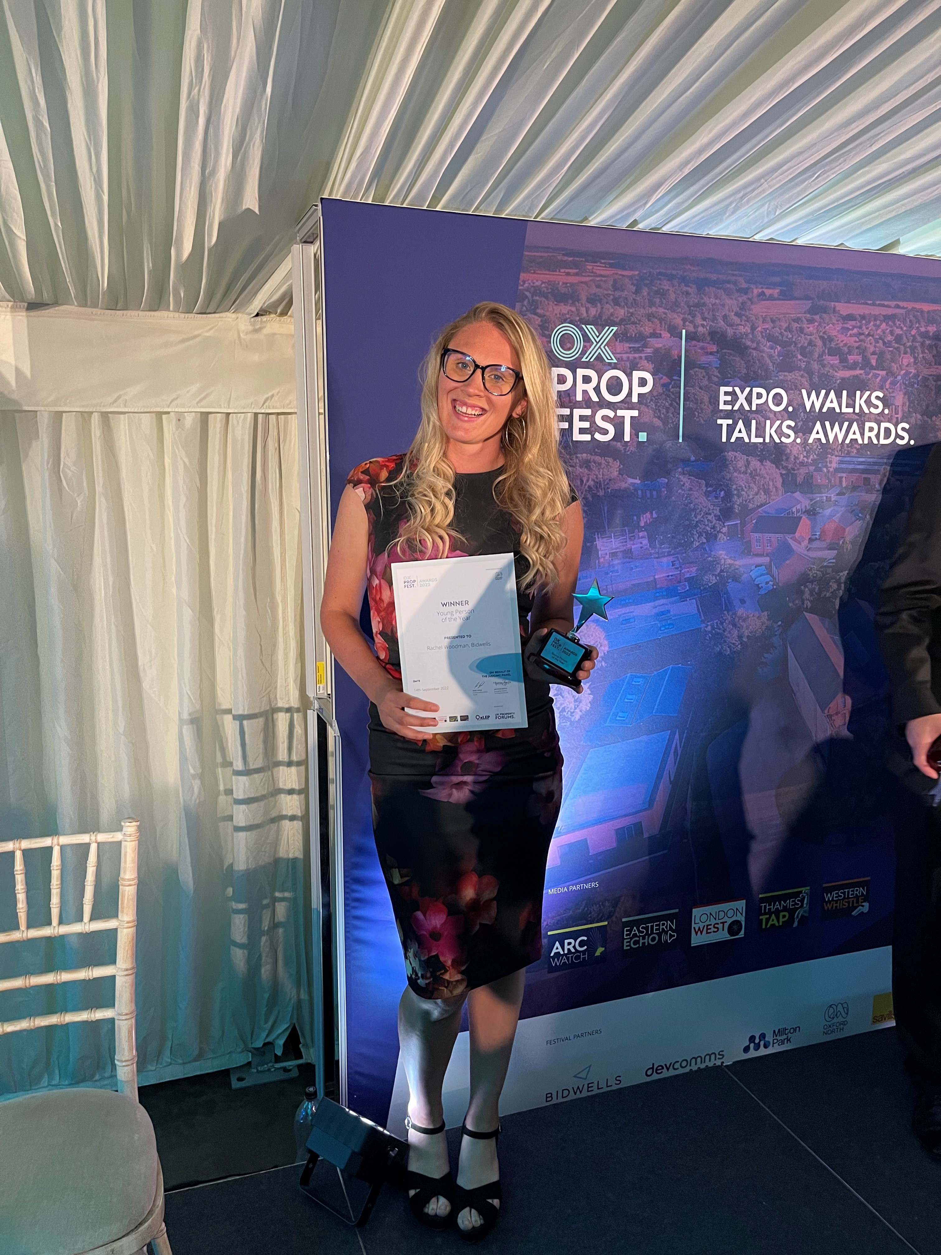 Rachel Woodman Named Winner at Oxford Property Awards