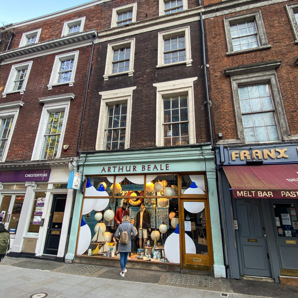 Disposal of a retail investment in Central London