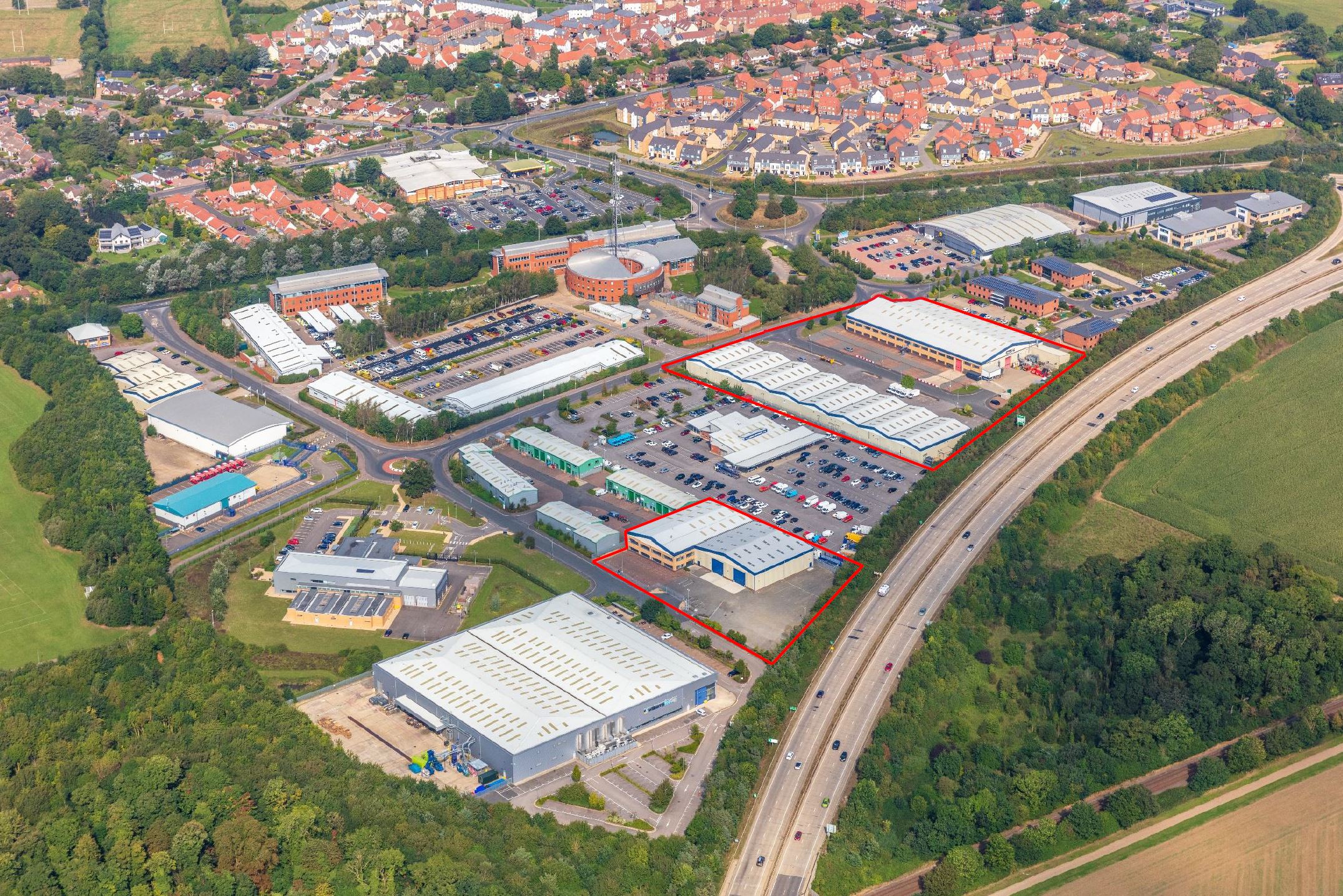 Investment sale of 9 industrial units on behalf of a collection of vendors 