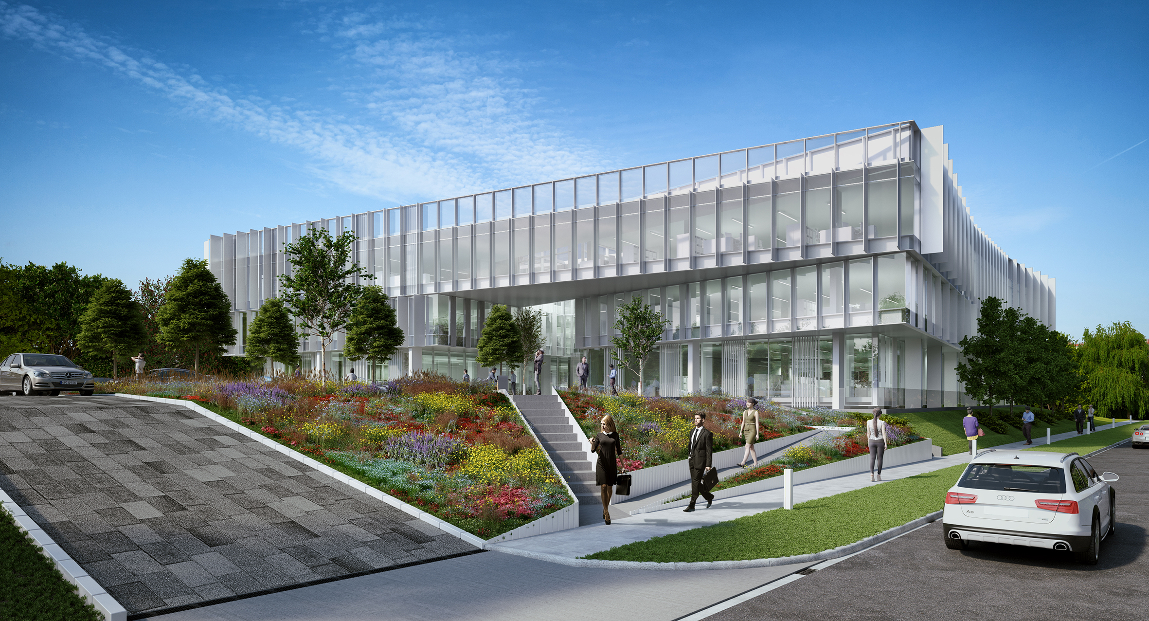 The comprehensive redevelopment of the first phase of Cambridge Science Park