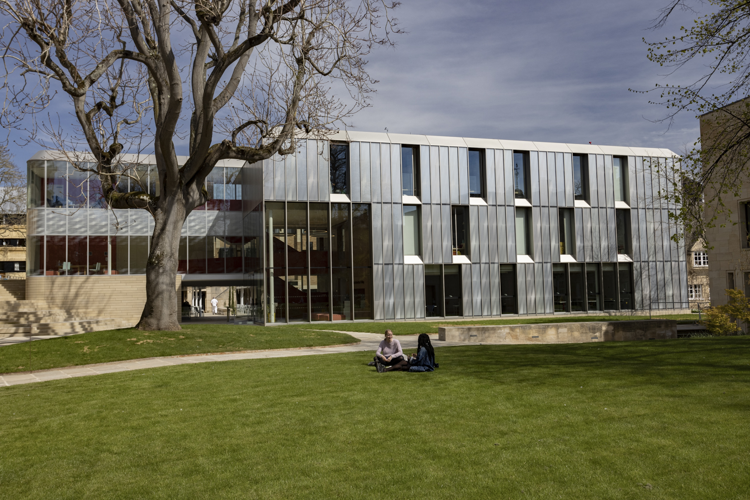 An impressive new student hub and learning facility for Wadham College