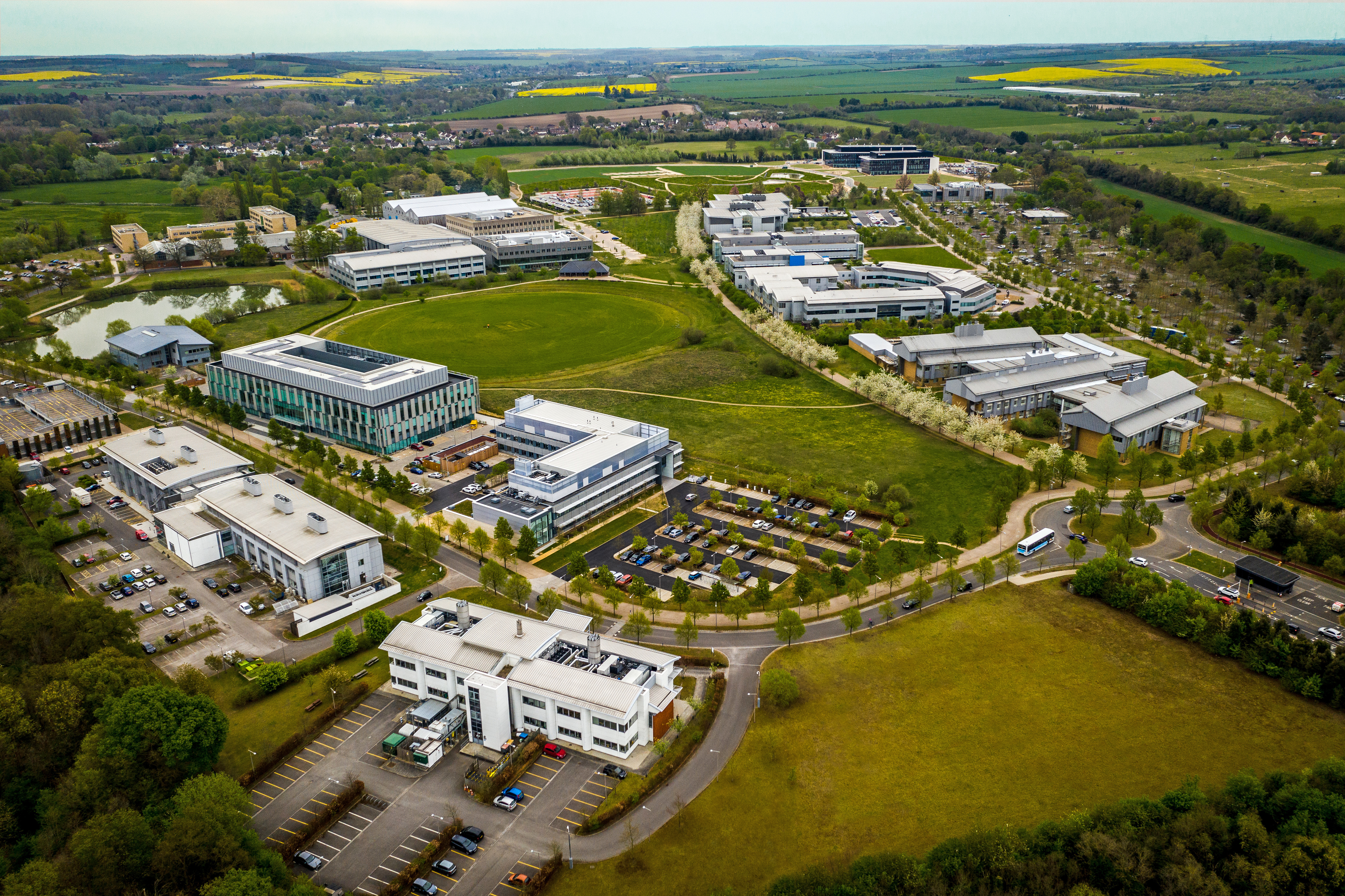 Granta Park Aerial