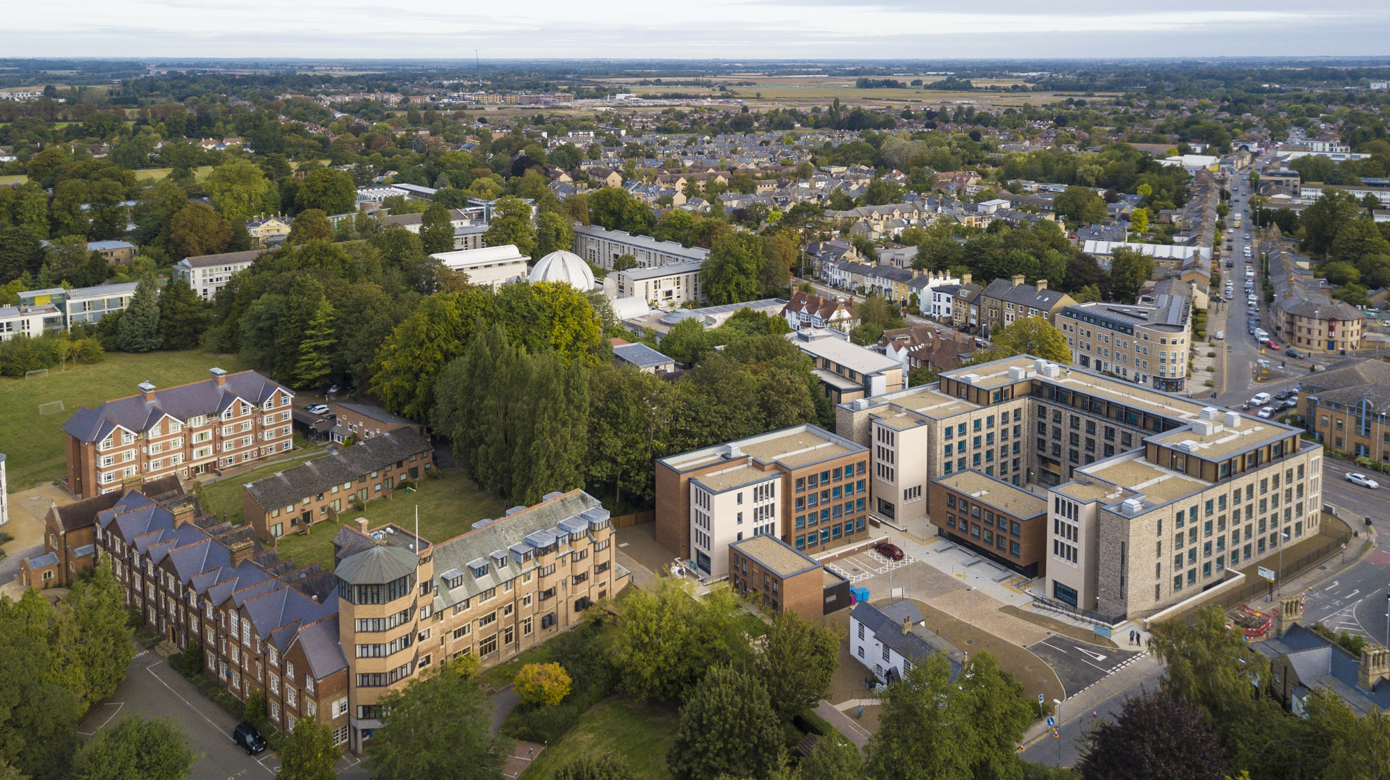 L&G Pensions Ltd forward funded the development of Mount Pleasant Halls in Cambridge