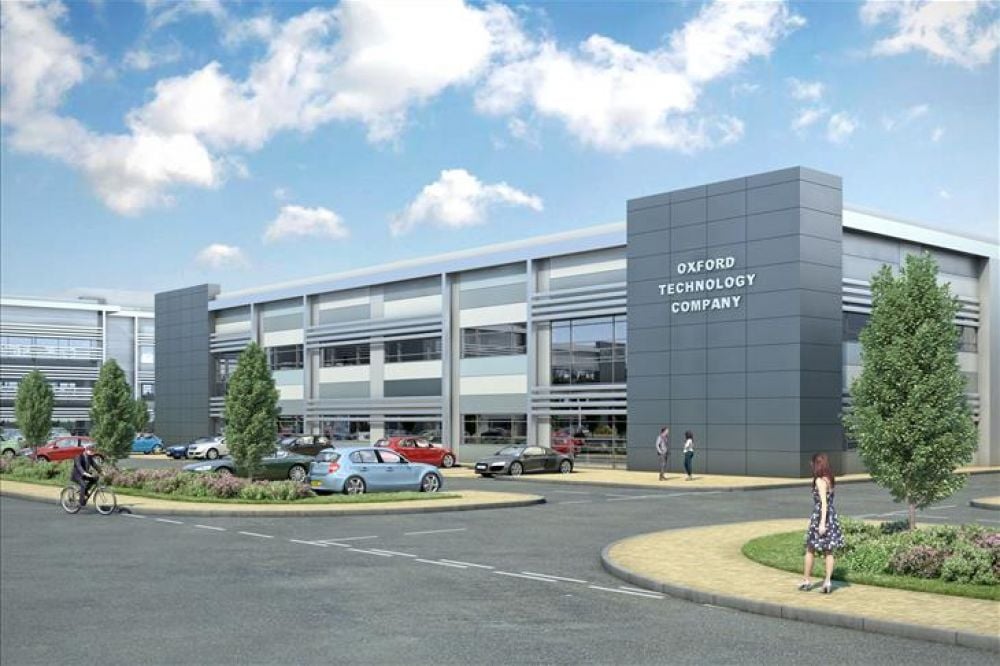 Oxford’s new 400,000 sq ft technology park on the northern outskirts of the city.