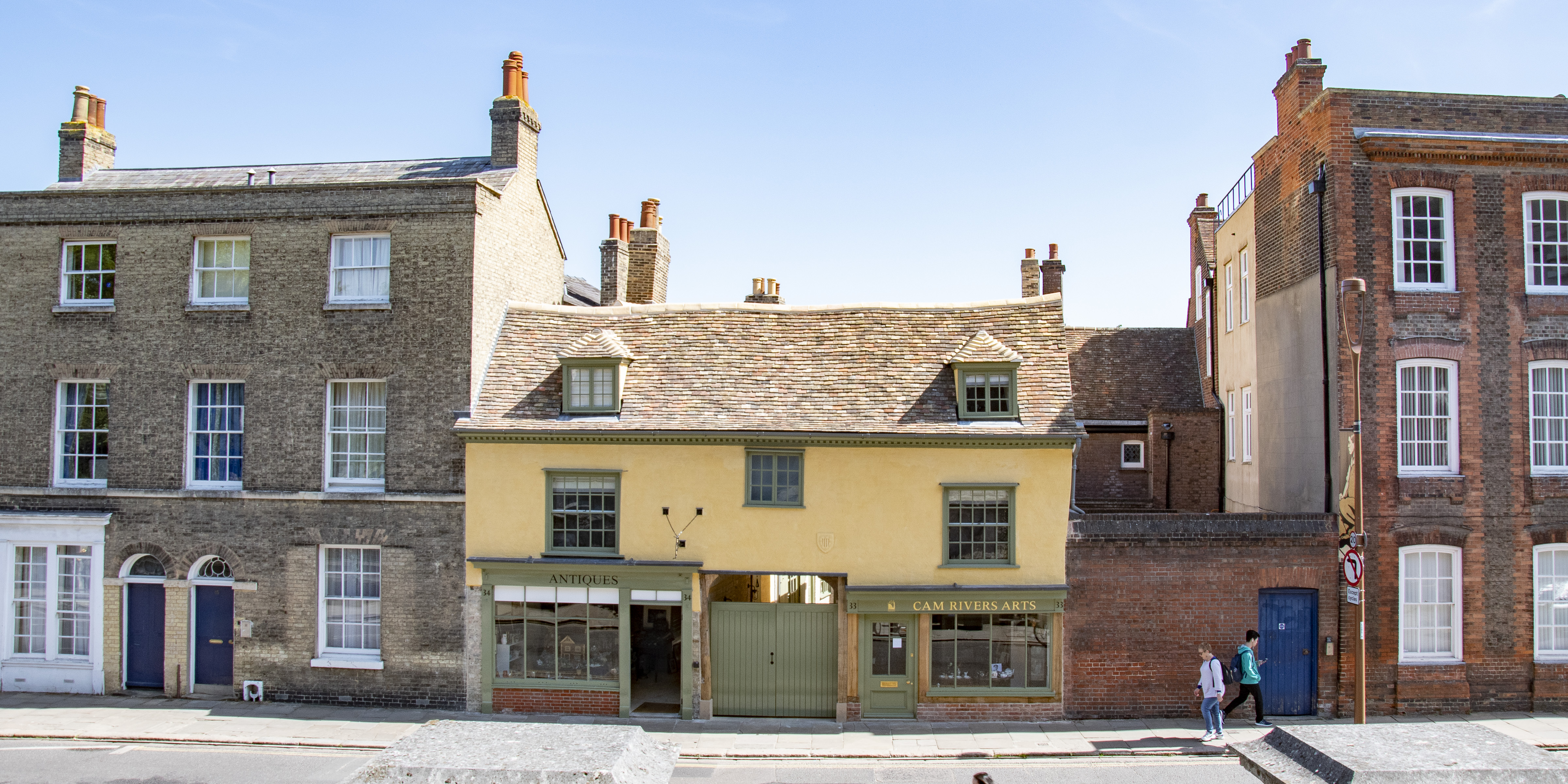 A comprehensive renovation of two 16th century properties in central Cambridge