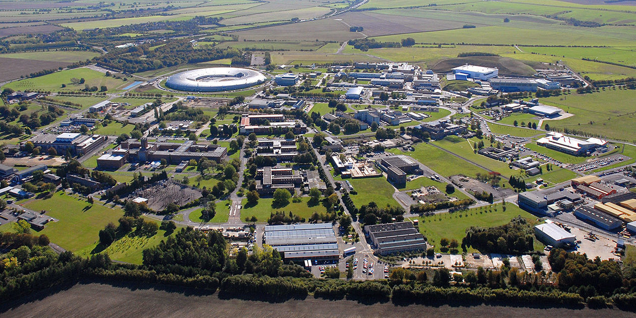 Harwell aerial shot