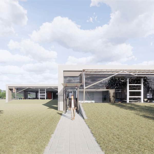 A new 100,000 sq ft quality collaborative space on a seven-acre Cambridgeshire life sciences park