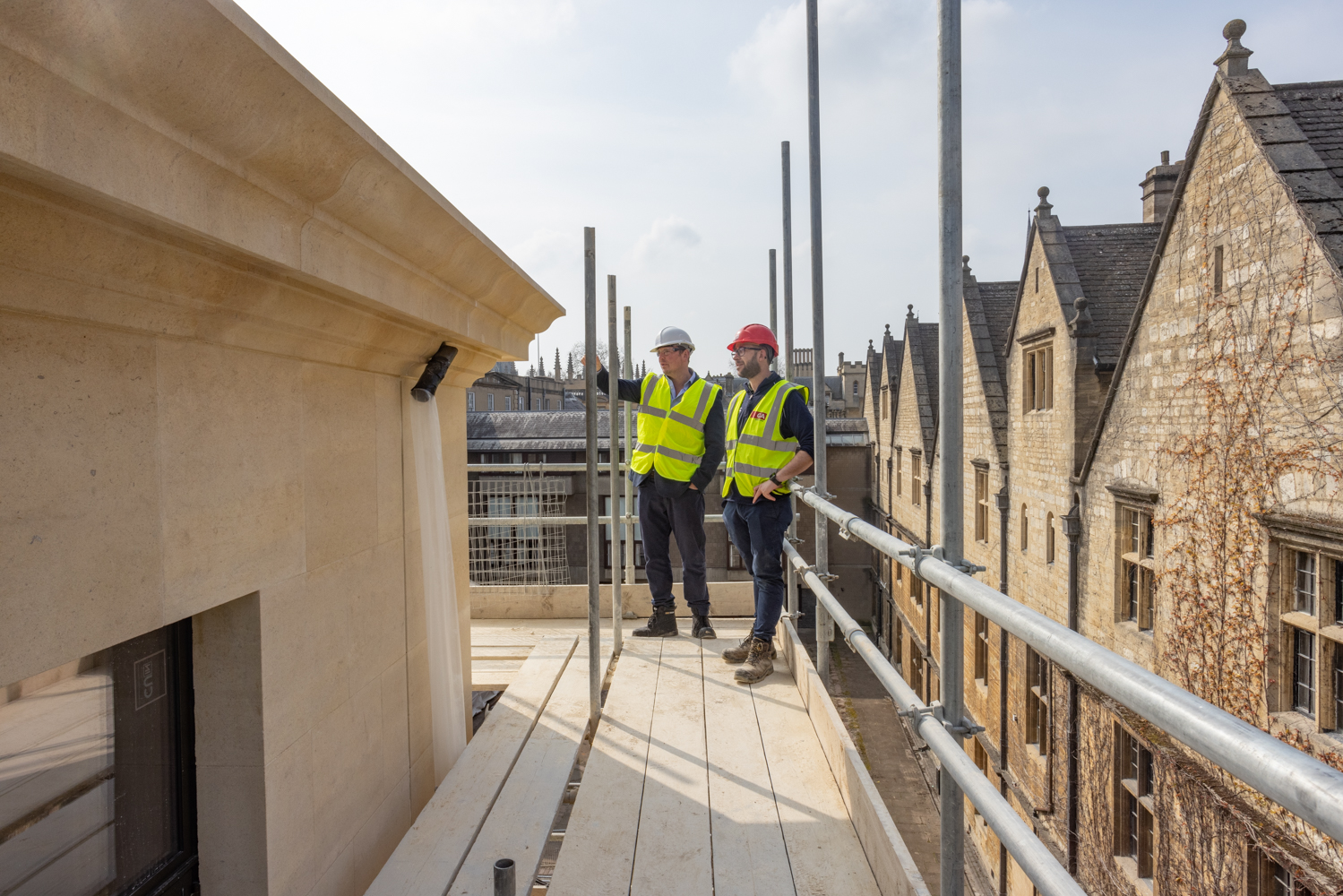 Milestone reached for Trinity College Oxford residential development