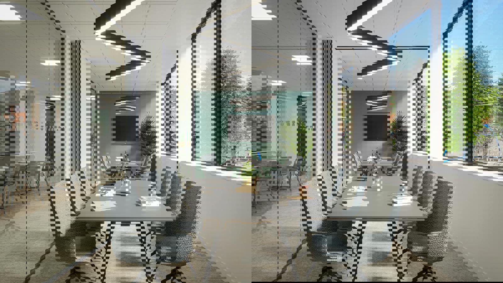 Building 8200  Meeting Room Render