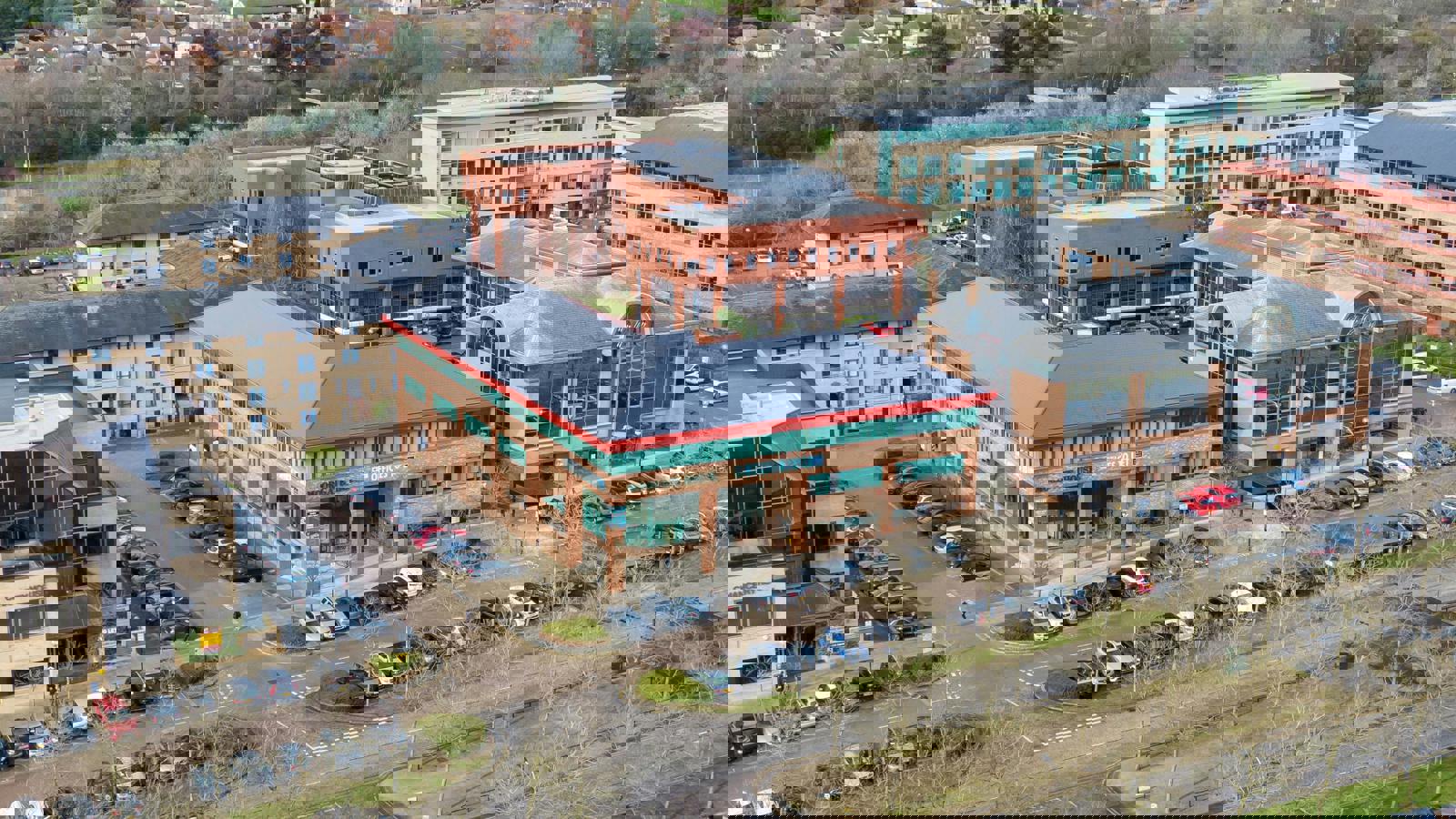 Moorgate House Drone 2