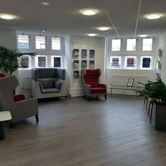 3. Reception Seating Area