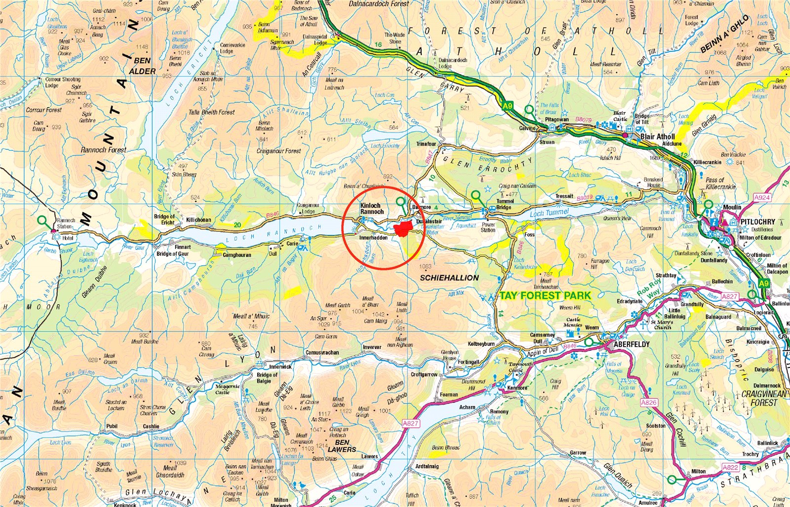 Kinloch Rannoch, Pitlochry, Perth and Kinross, PH16 5QE