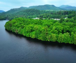 Tummel Crescent and Lagreach Woods, Pitlochry picture 2