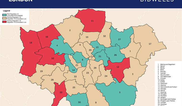 London LPW map Spring 2021