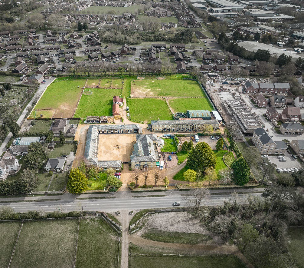 Sale of a unique stud including an Etheldreda house