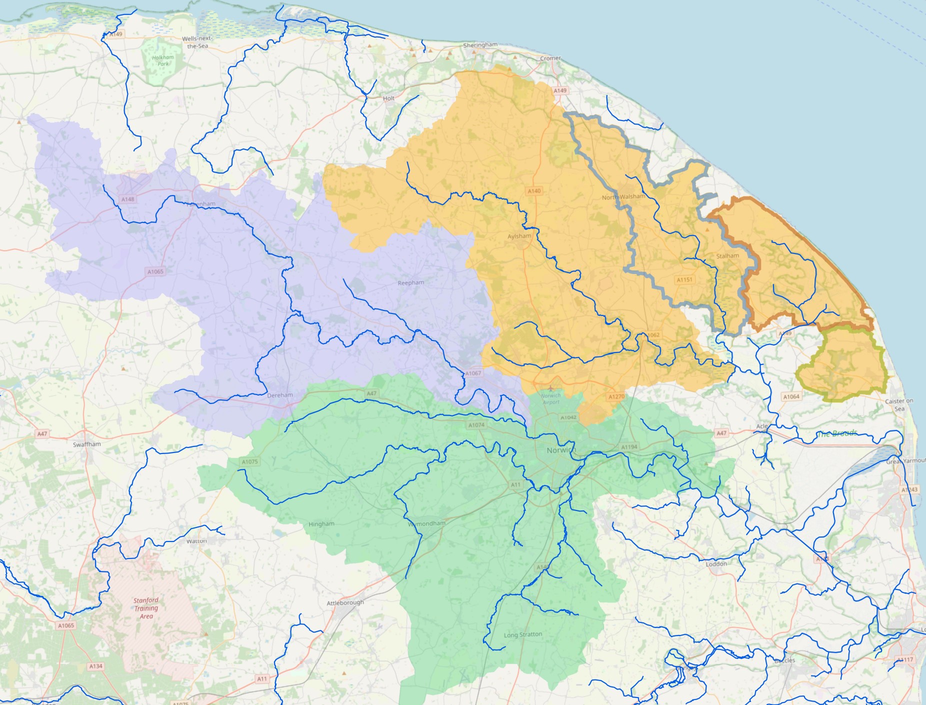 The Norfolk Nutrient Budget Calculator and updated Catchment Maps: One step closer to a solution?